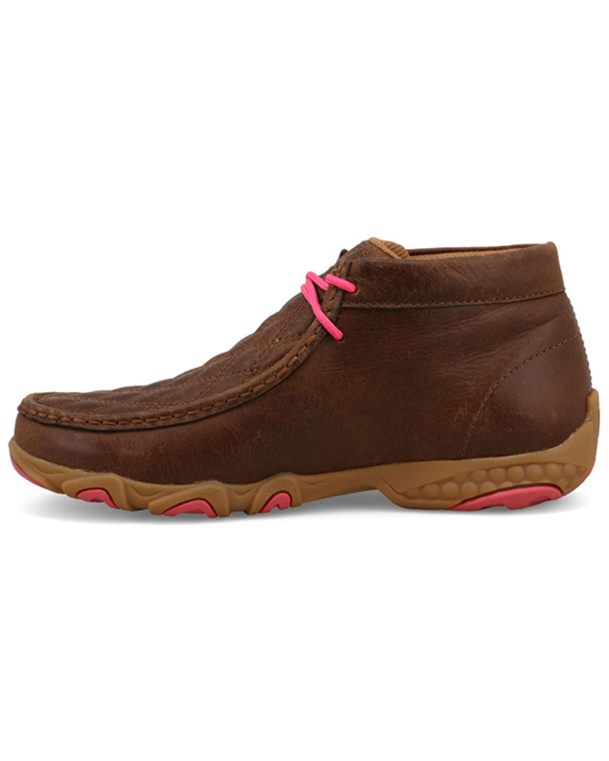 Twisted X Women's Tough Enough to Wear Pink Chukka Driving Mocs