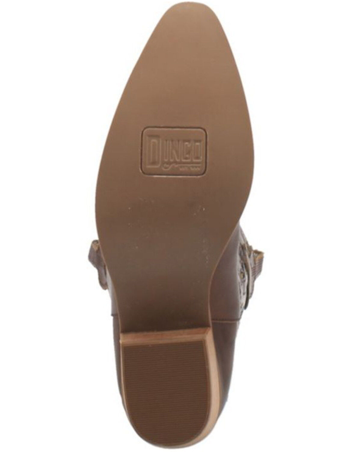 Dingo Women's Brown Burnished Western Boots - Snip Toe