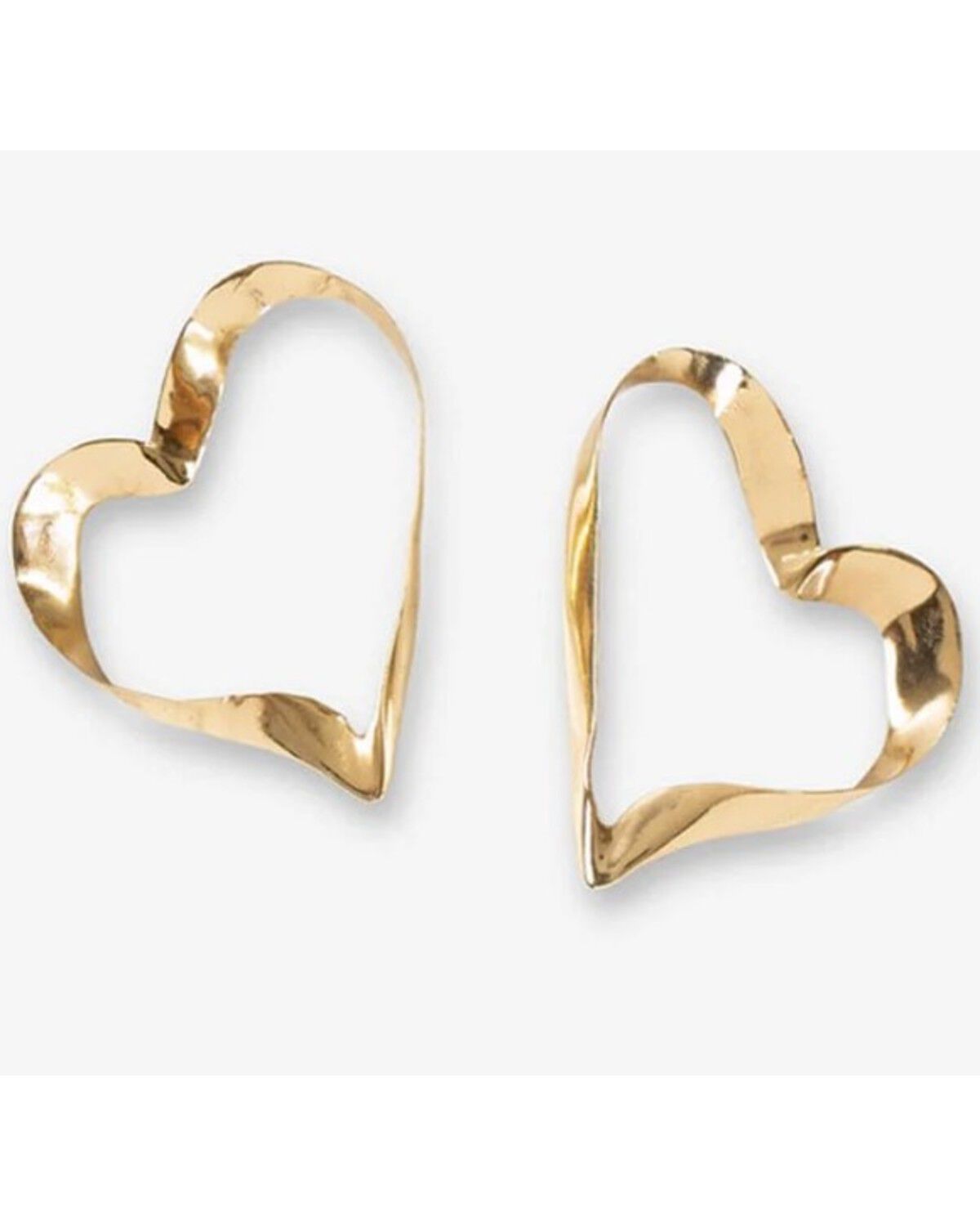 Ink + Alloy Women's Hope Ribbon Heart Earrings