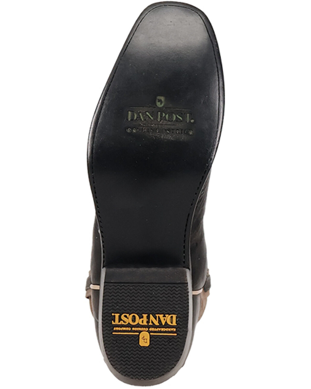 Dan Post Men's Exotic Ostrich Western Boots - Square Toe