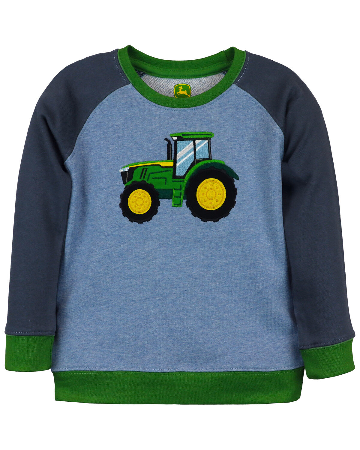 John Deere Toddler Boys' Tractor Crew Neck Sweatshirt