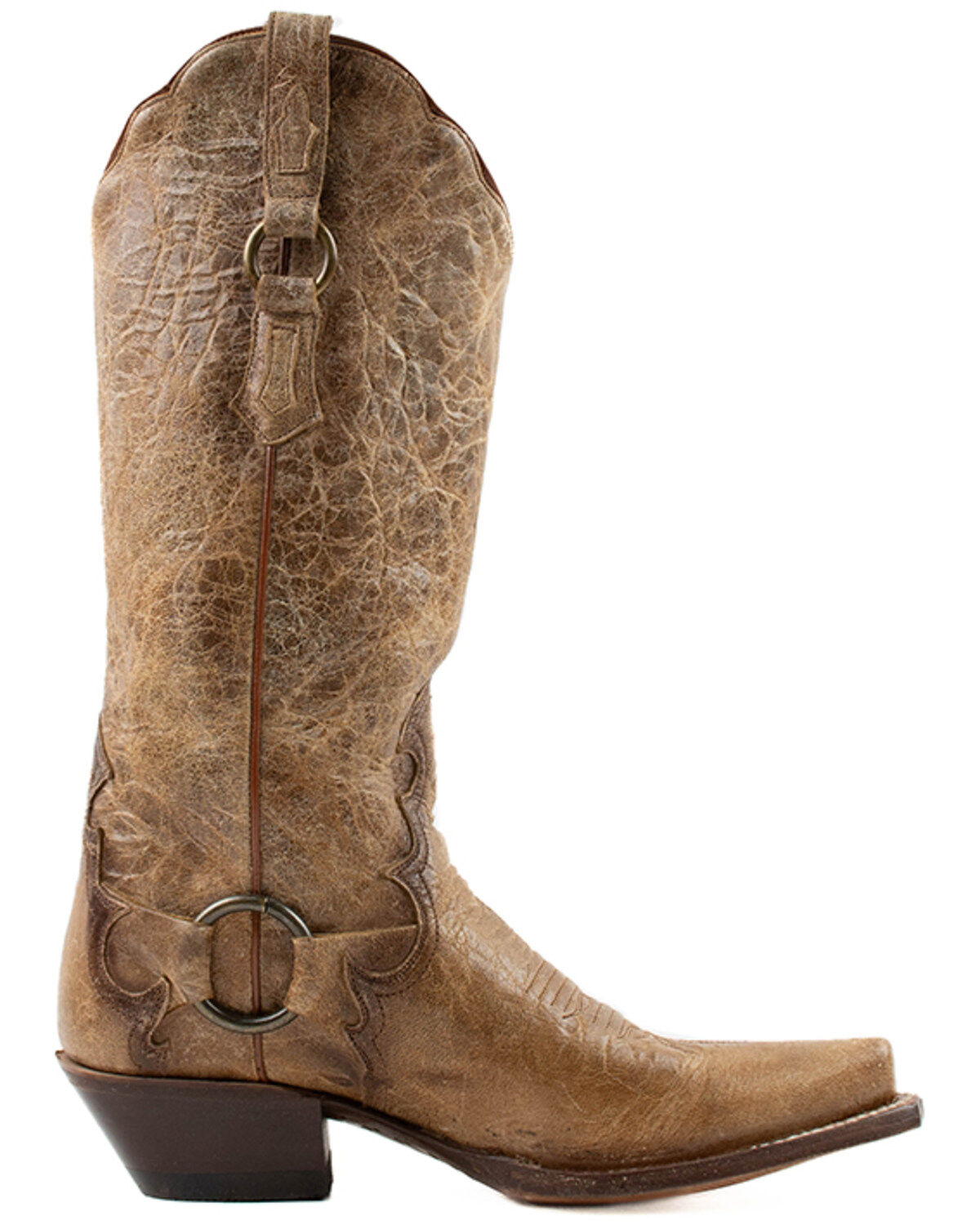Dan Post Women's Greta Crackle Western Boots - Snip Toe
