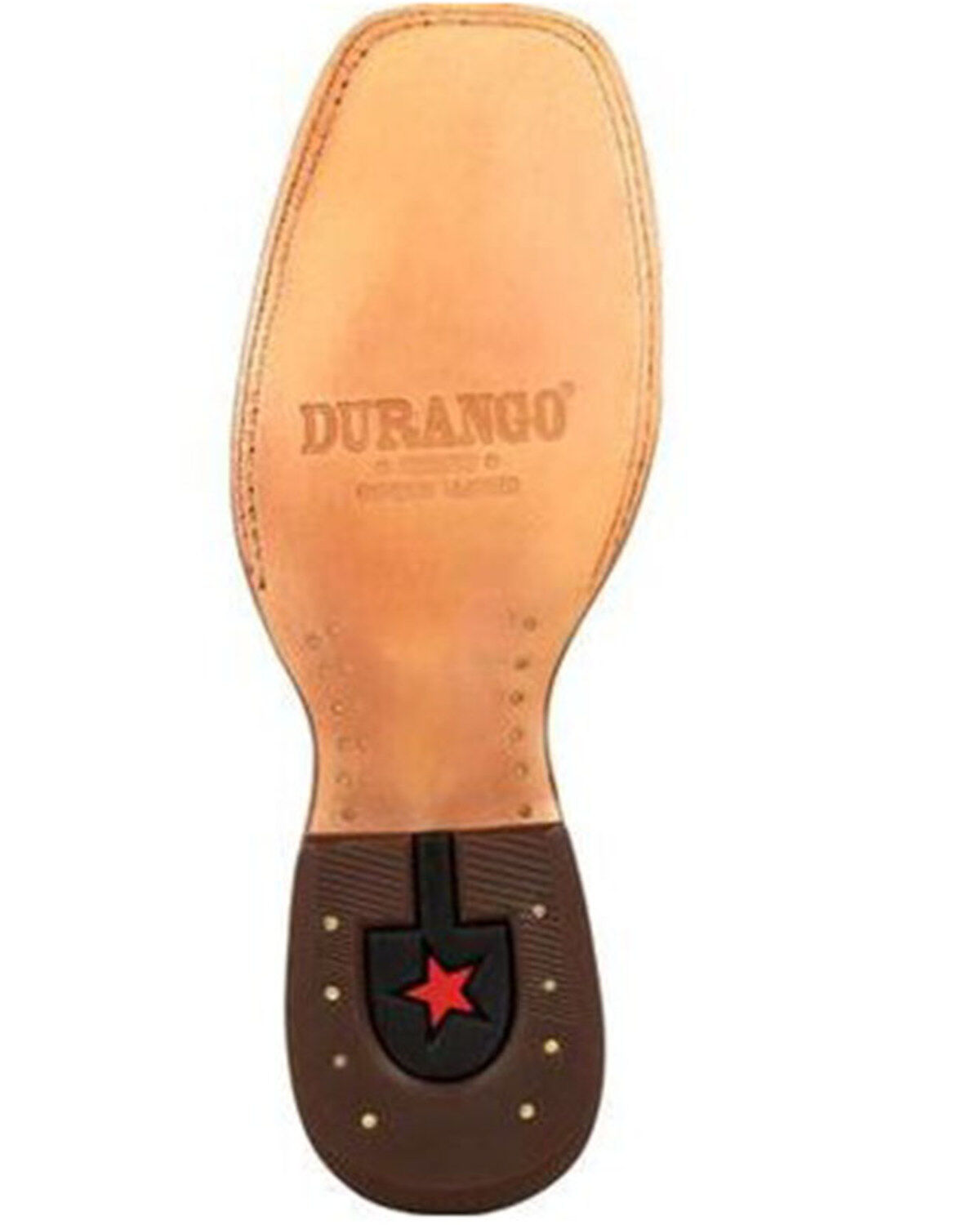 Durango Men's Brown Exotic Full-Quill Ostrich Western Boots - Square Toe
