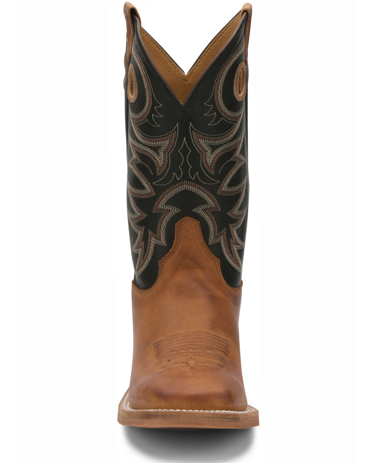 Justin Men's Caddo Bent Rail Western Boots - Broad Square Toe