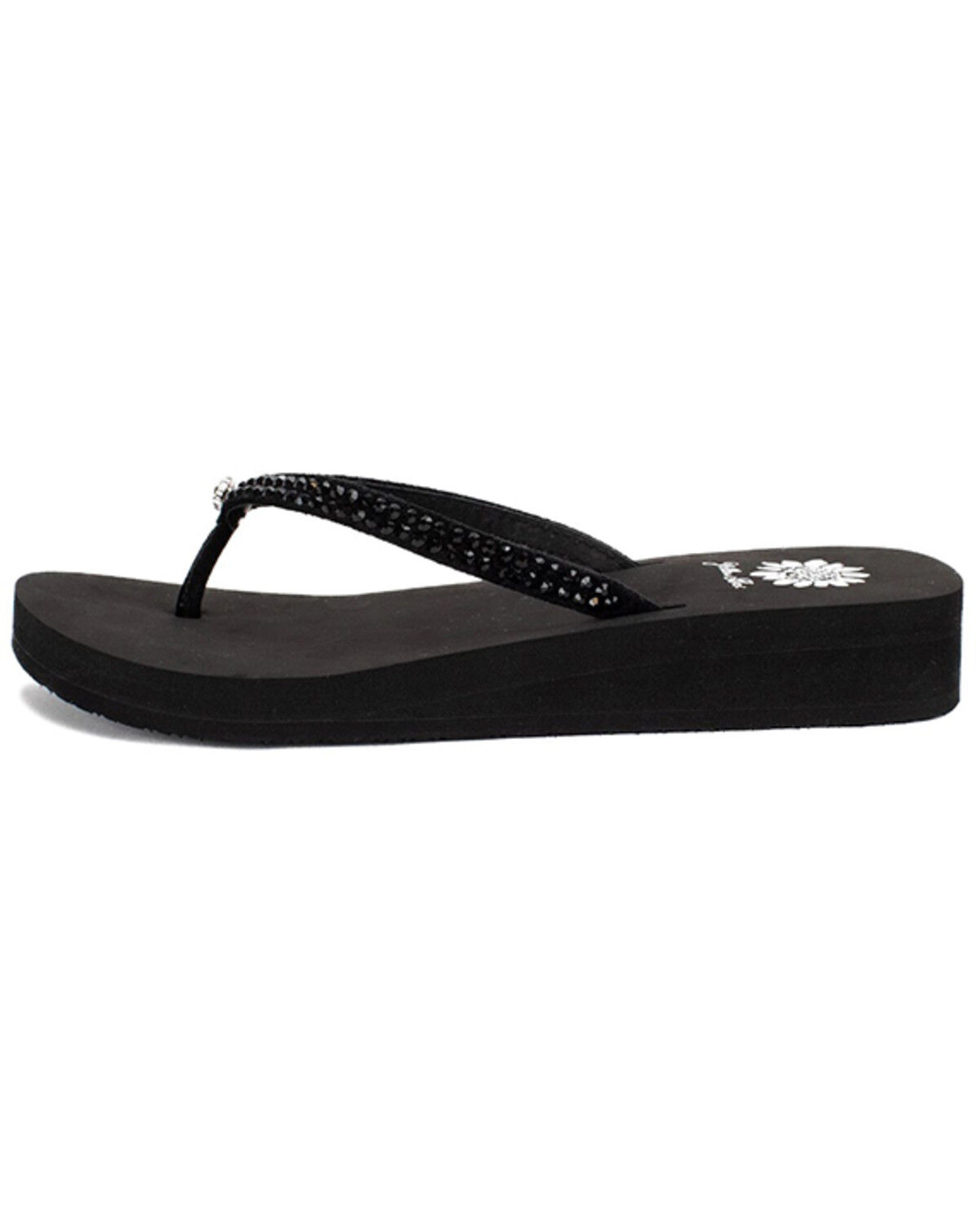 Yellow Box Women's Jello Rhinestone Sandals