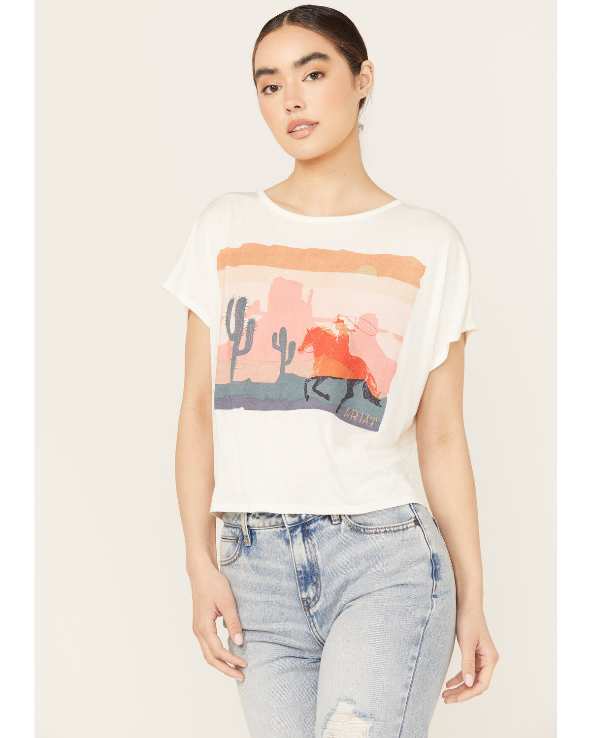 Ariat Women's Desert Ride Short Sleeve Graphic Tee