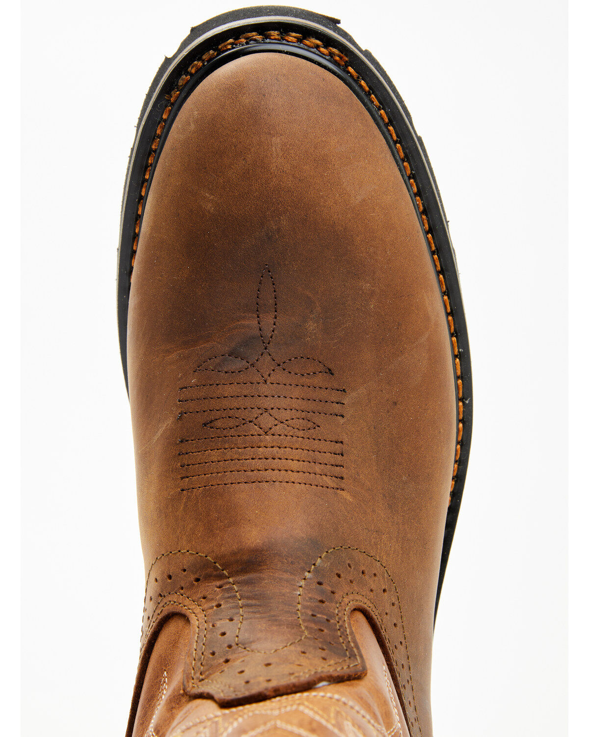 Cody James Men's Mustang Pull-On Waterproof Work Boots - Soft Toe