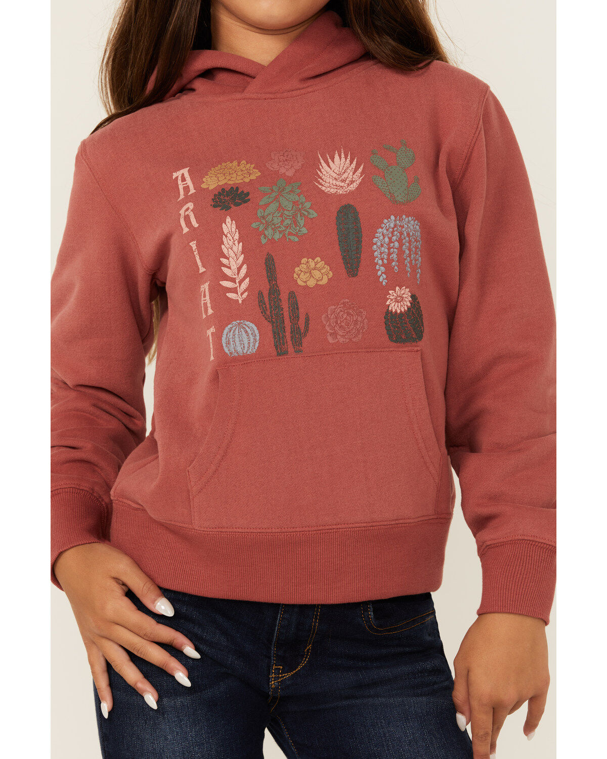 Ariat Girls' Marsala Southwest Collections Graphic Hoodie