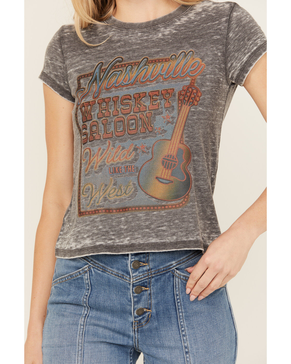 Idyllwind Women's Nashville Whiskey Saloon Short Sleeve Graphic Tee