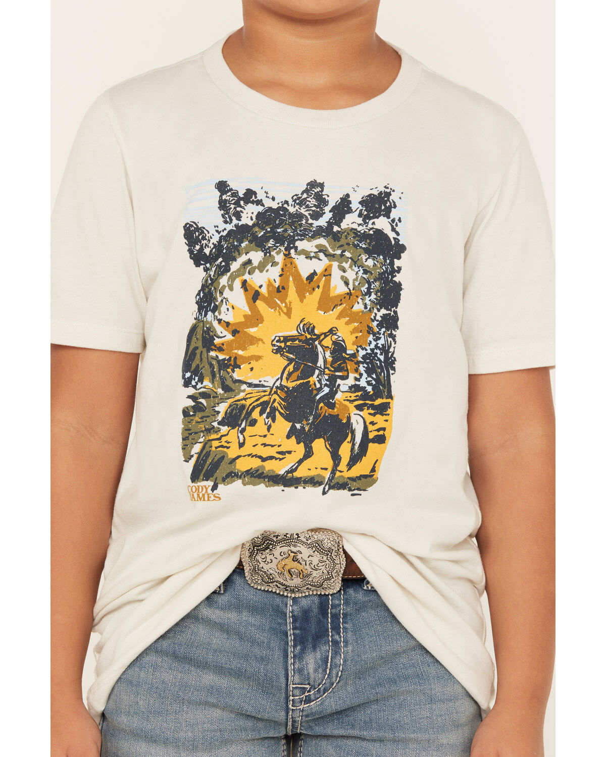Cody James Boys' Ride On Short Sleeve Graphic Tee