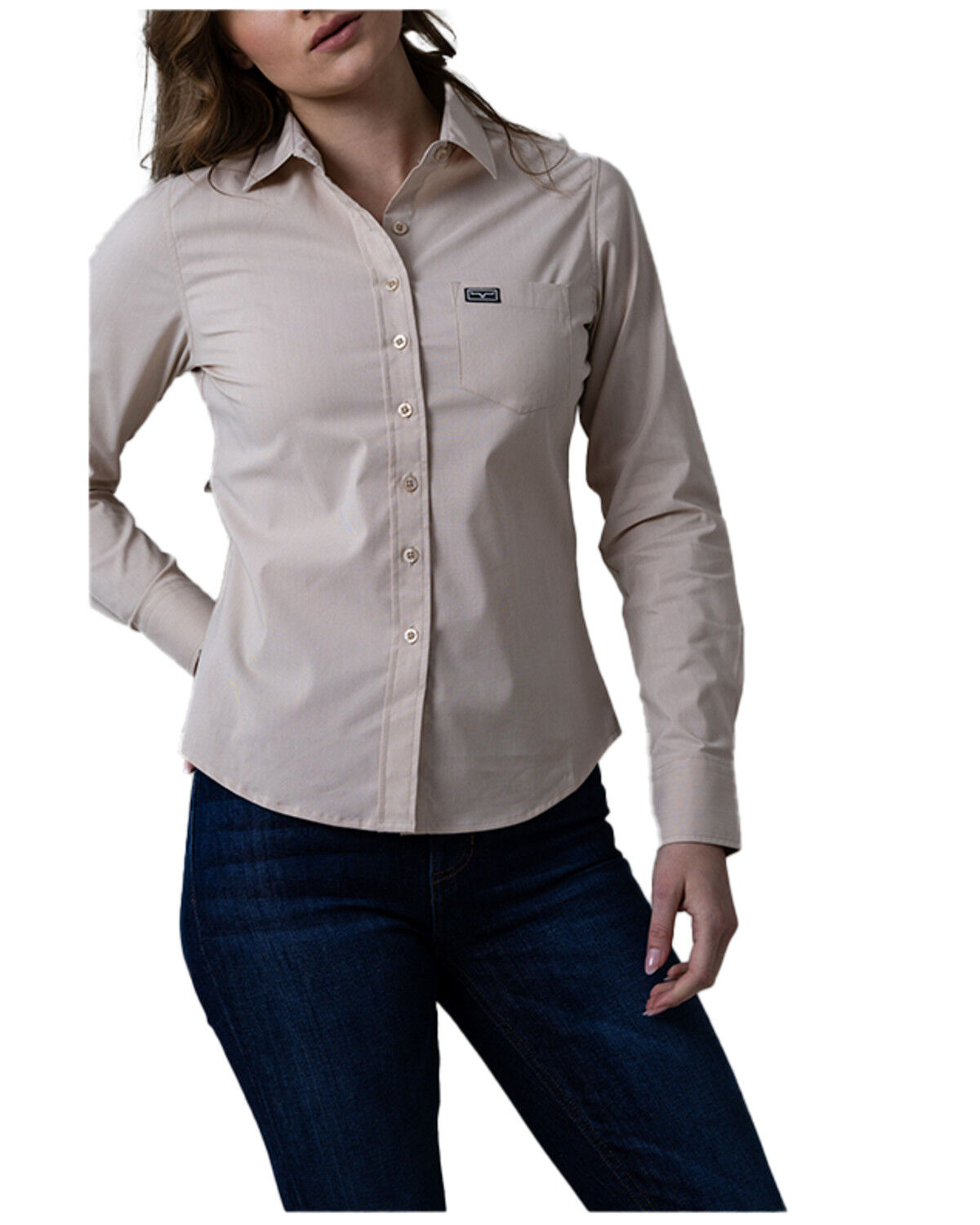 Kimes Ranch Women's Linville Long Sleeve Button-Down Western Stretch Shirt