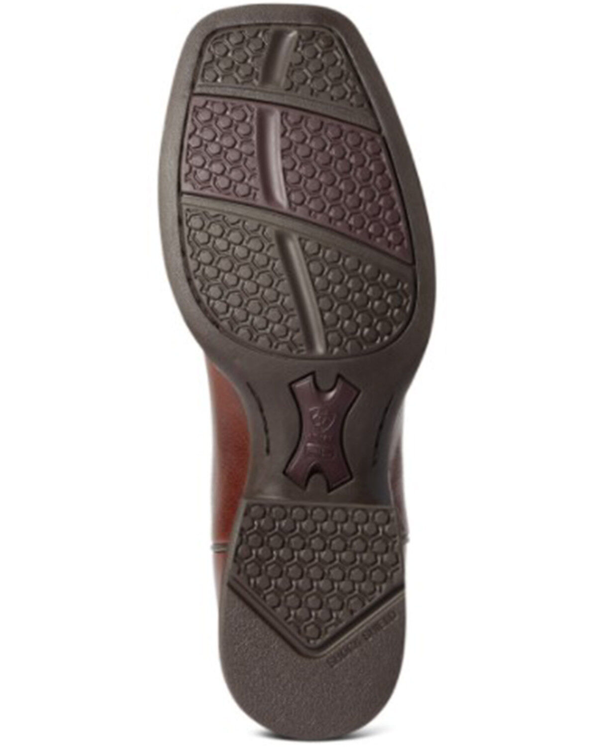 Ariat Men's Crest Macaw Red Dynamic Performance Western Boot - Broad Square Toe