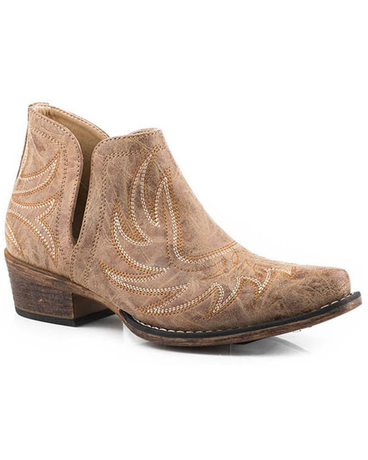 Roper Women's Ava Vintage Western Booties - Snip Toe