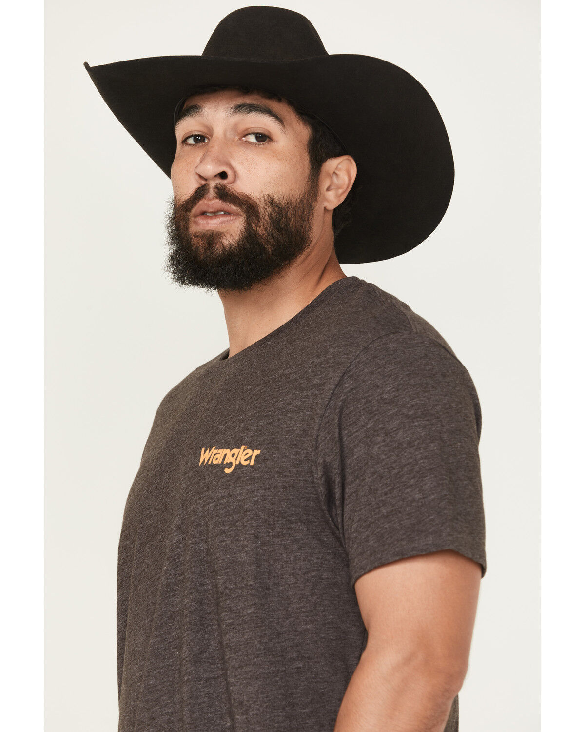 Wrangler Men's Cowboy Logo Short Sleeve Graphic T-Shirt