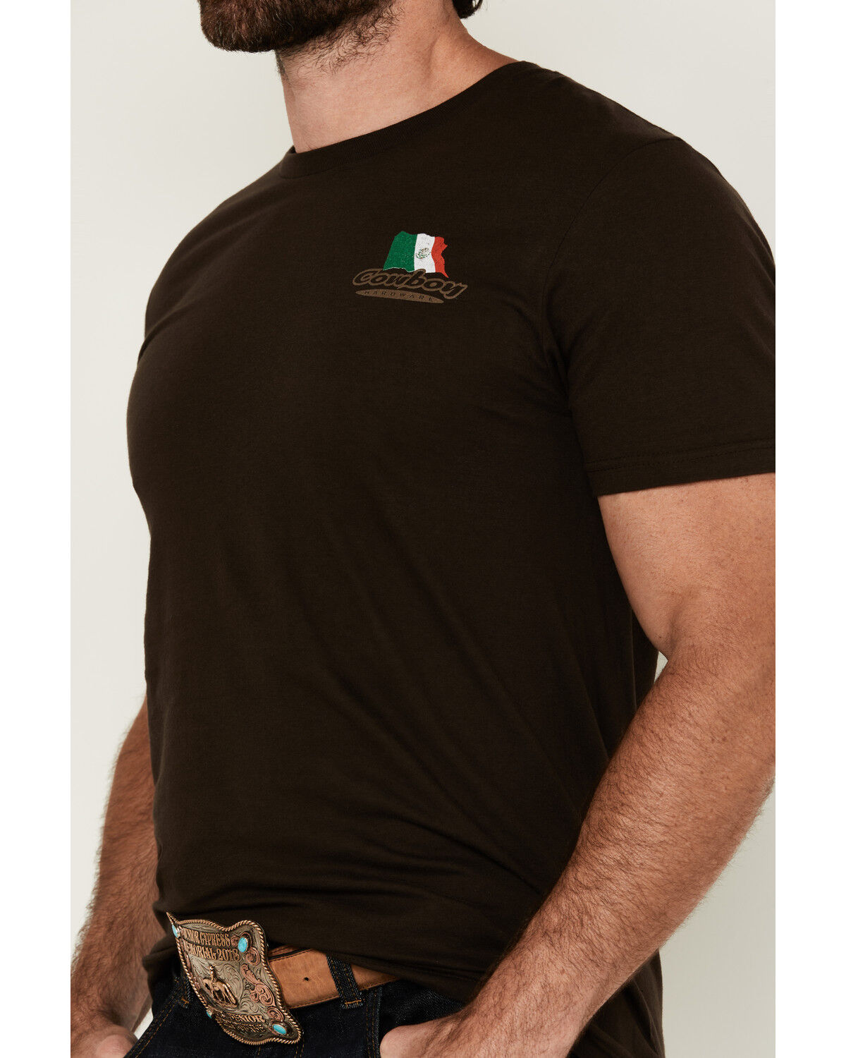 Cowboy Hardware Men's 8 Seconds Short Sleeve Graphic T-Shirt