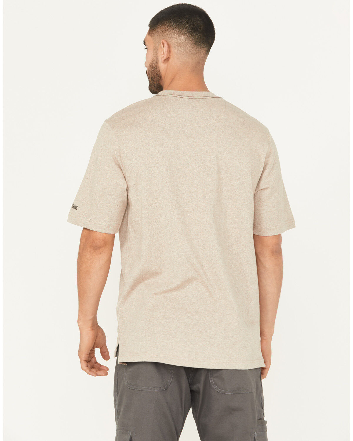 Wolverine Men's Solid Guardian Short Sleeve Work Pocket T-Shirt