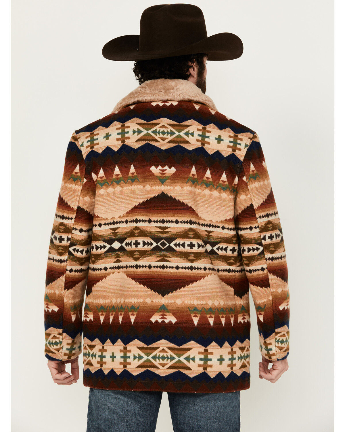 Pendleton Men's Brownsville Multicolored Print Coat