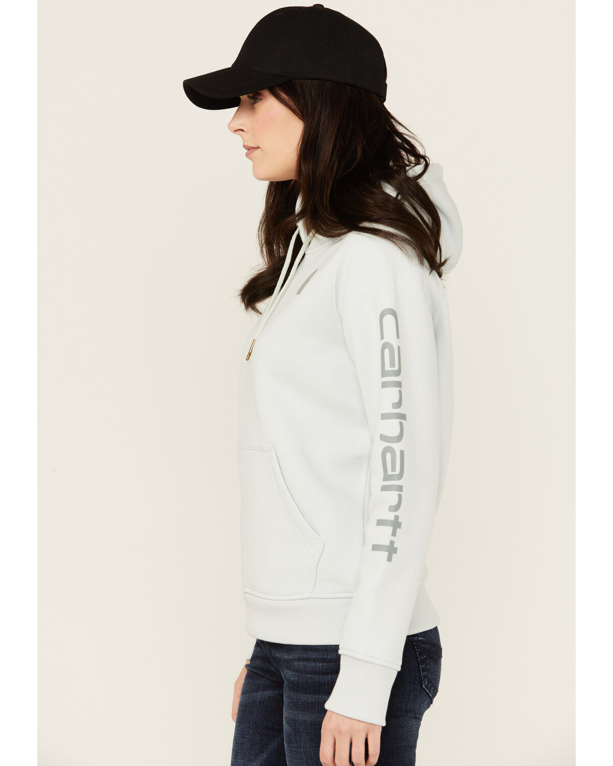 Carhartt Women's Relaxed Fit Midweight Logo Graphic Hoodie