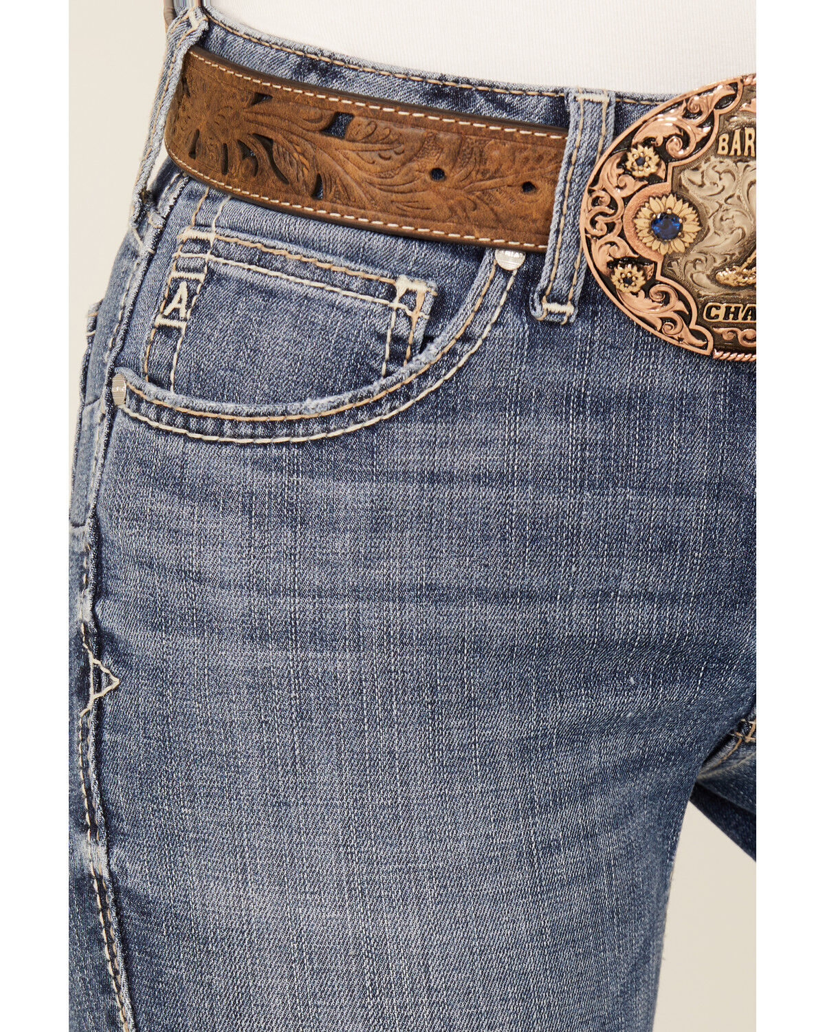 Ariat Women's Brittany Medium Wash Bootcut Stretch Denim Jeans