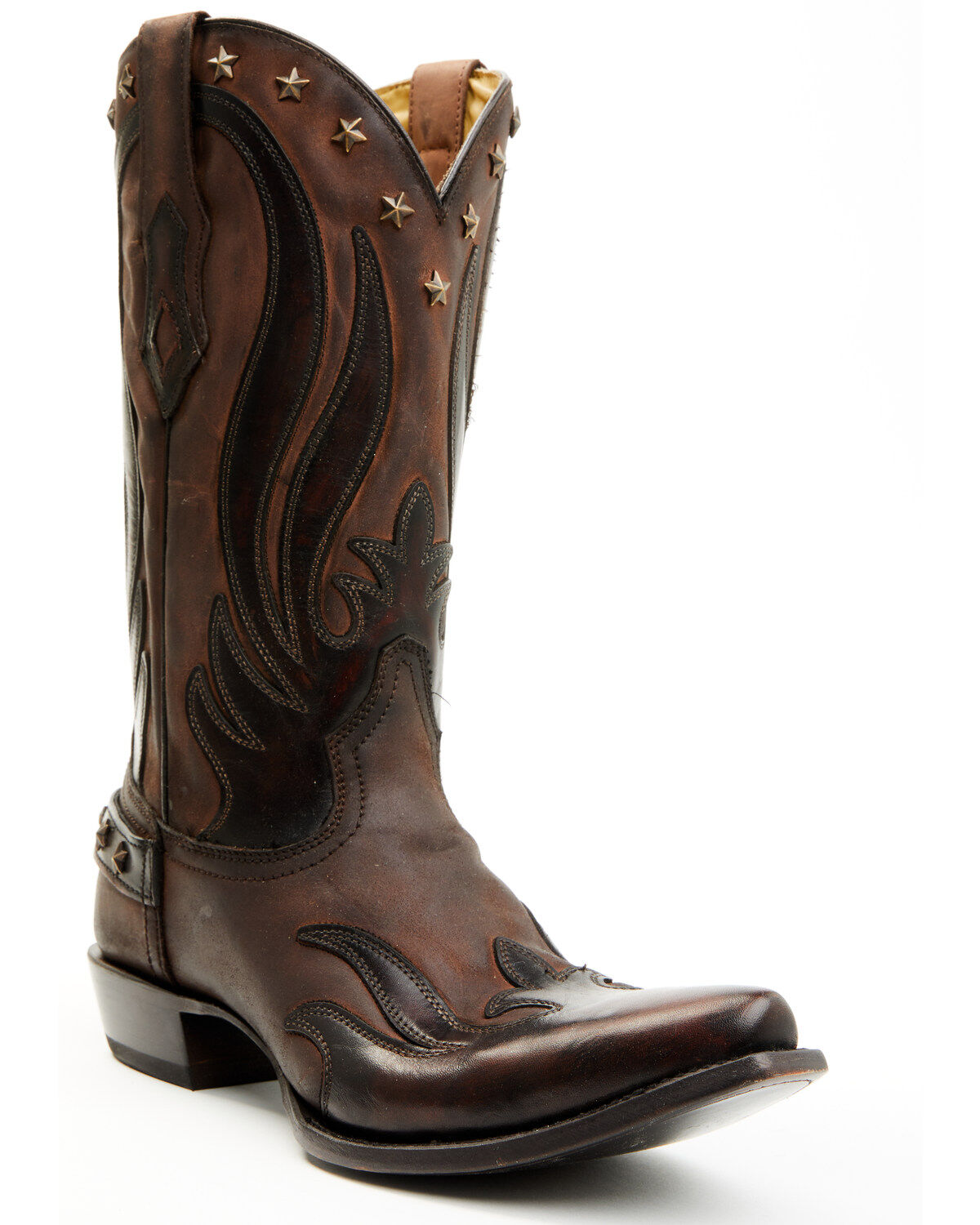 Corral Men's Embellished Overlay Western Boots - Snip Toe