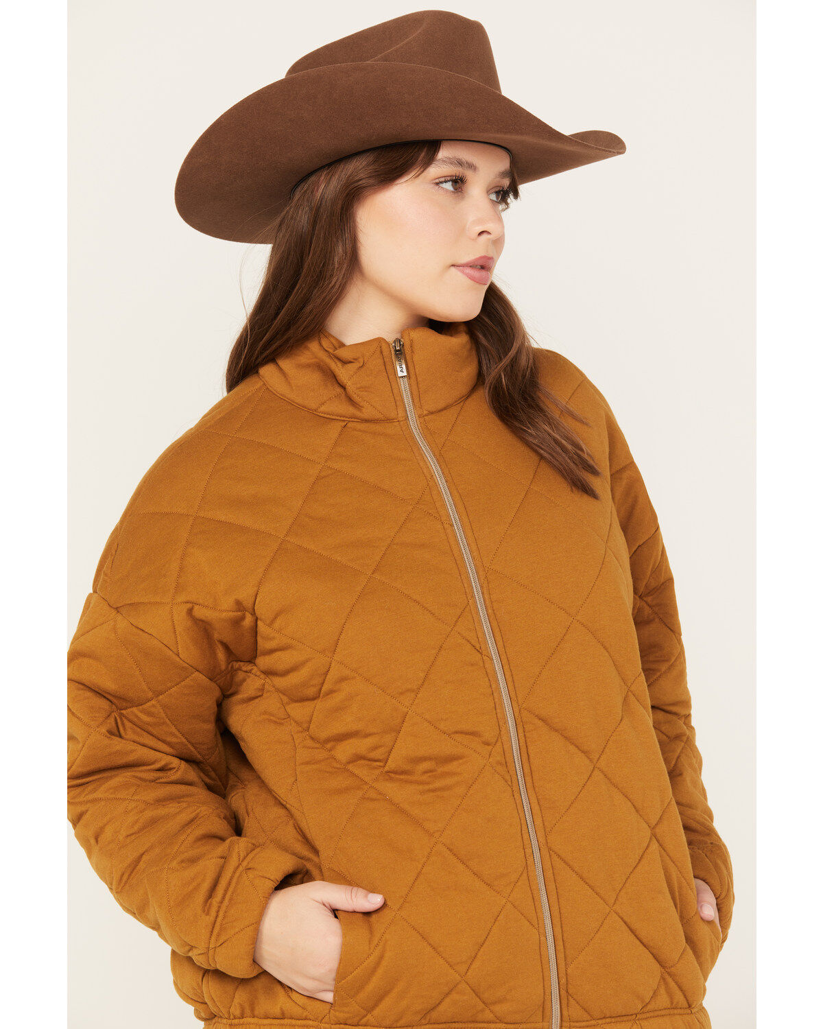 Ariat Women's R.E.A.L. Quilted Zip Jacket - Plus