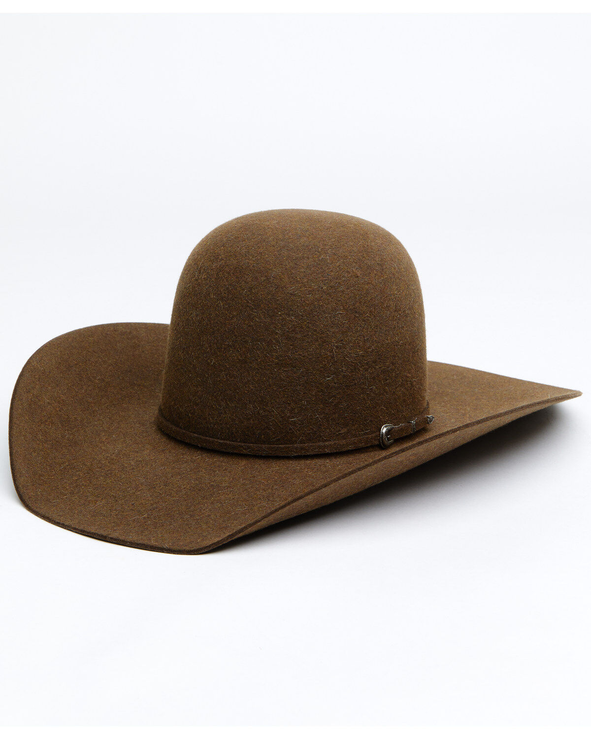 Rodeo King Men's 7X Open Crown Fur Felt Western Hat