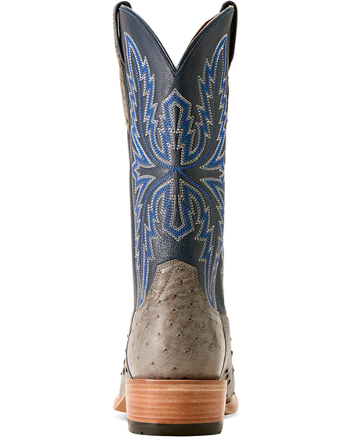 Ariat Men's Futurity Relentless Exotic Ostrich Western Boots - Square Toe