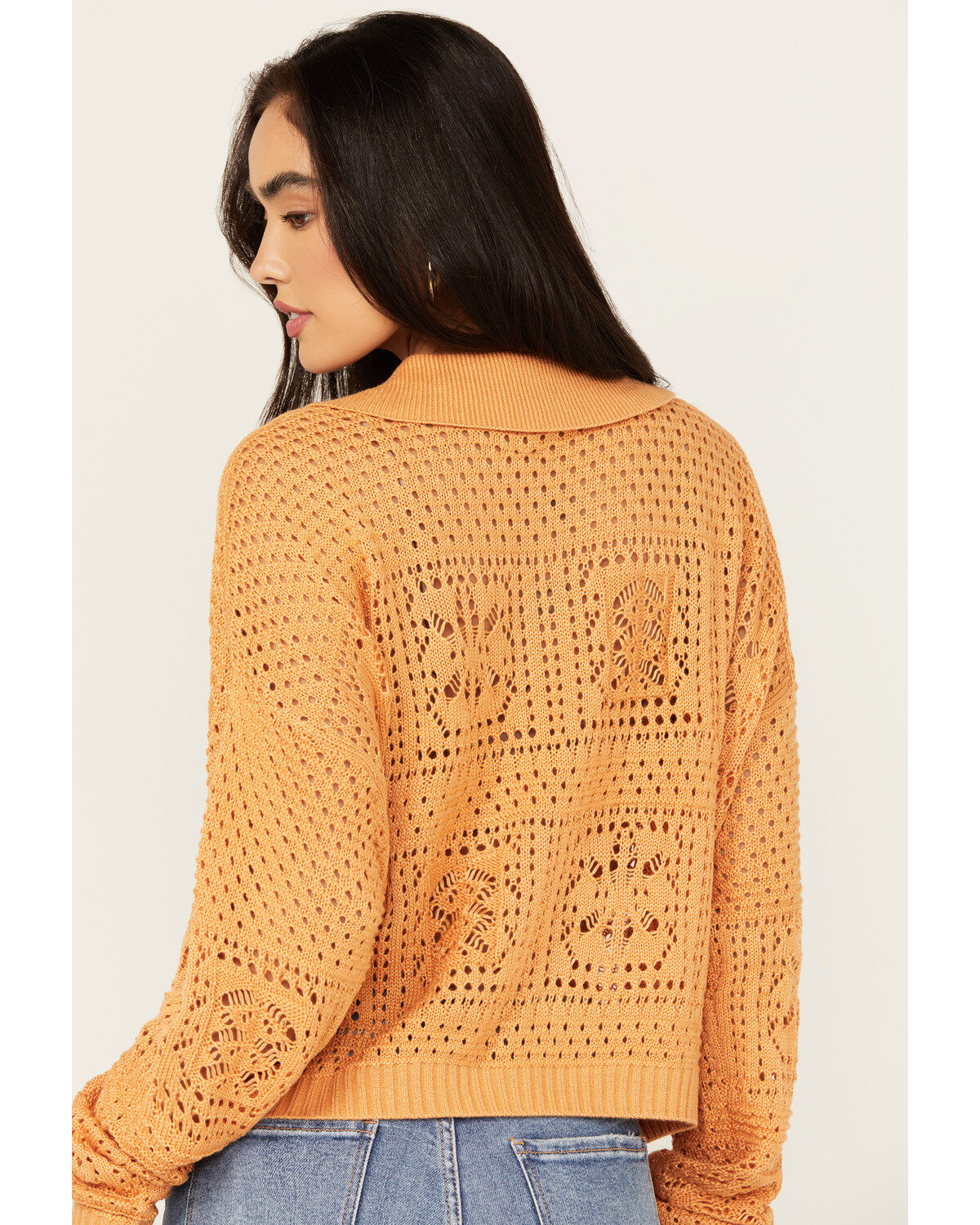 Revel Women's Open Weave Sweater