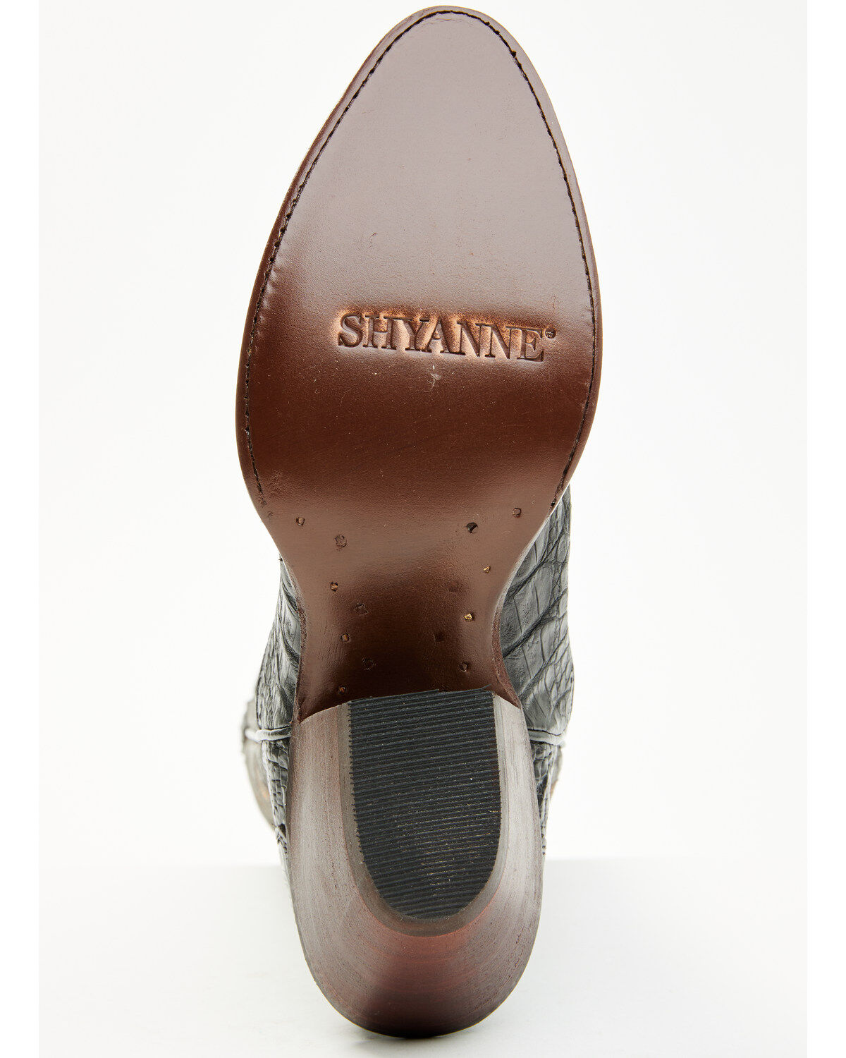 Shyanne Women's Layla Exotic Caiman Western Boots - Round Toe