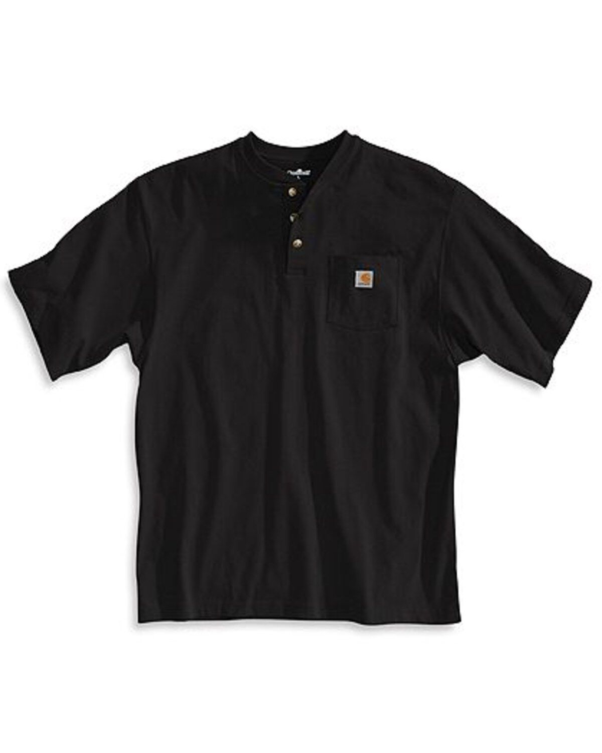Carhartt Men's Short Sleeve Henley Work T-Shirt - Big & Tall