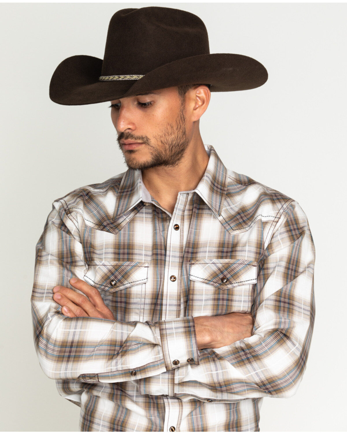 Cody James® Men's Ramrod 3X Low Cattleman Pro Rodeo Felt Hat