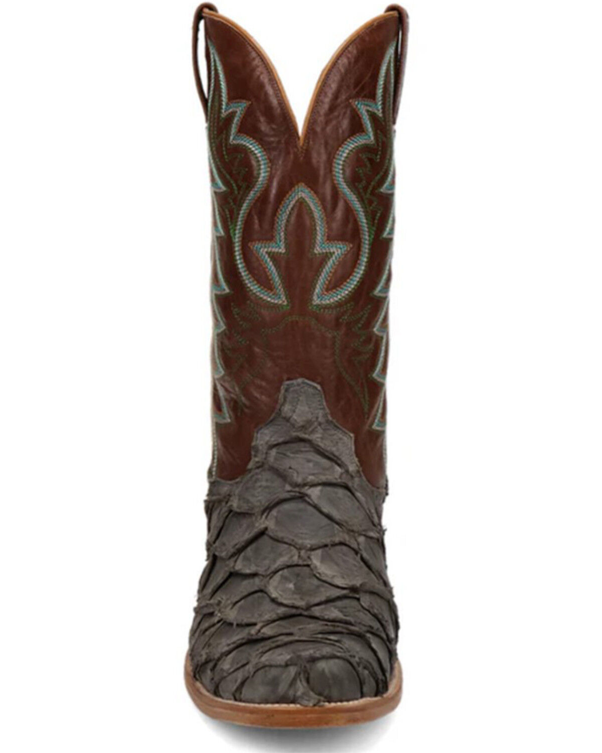 Dan Post Men's Araprima Exotic Pirarucu Western Boots - Square Toe