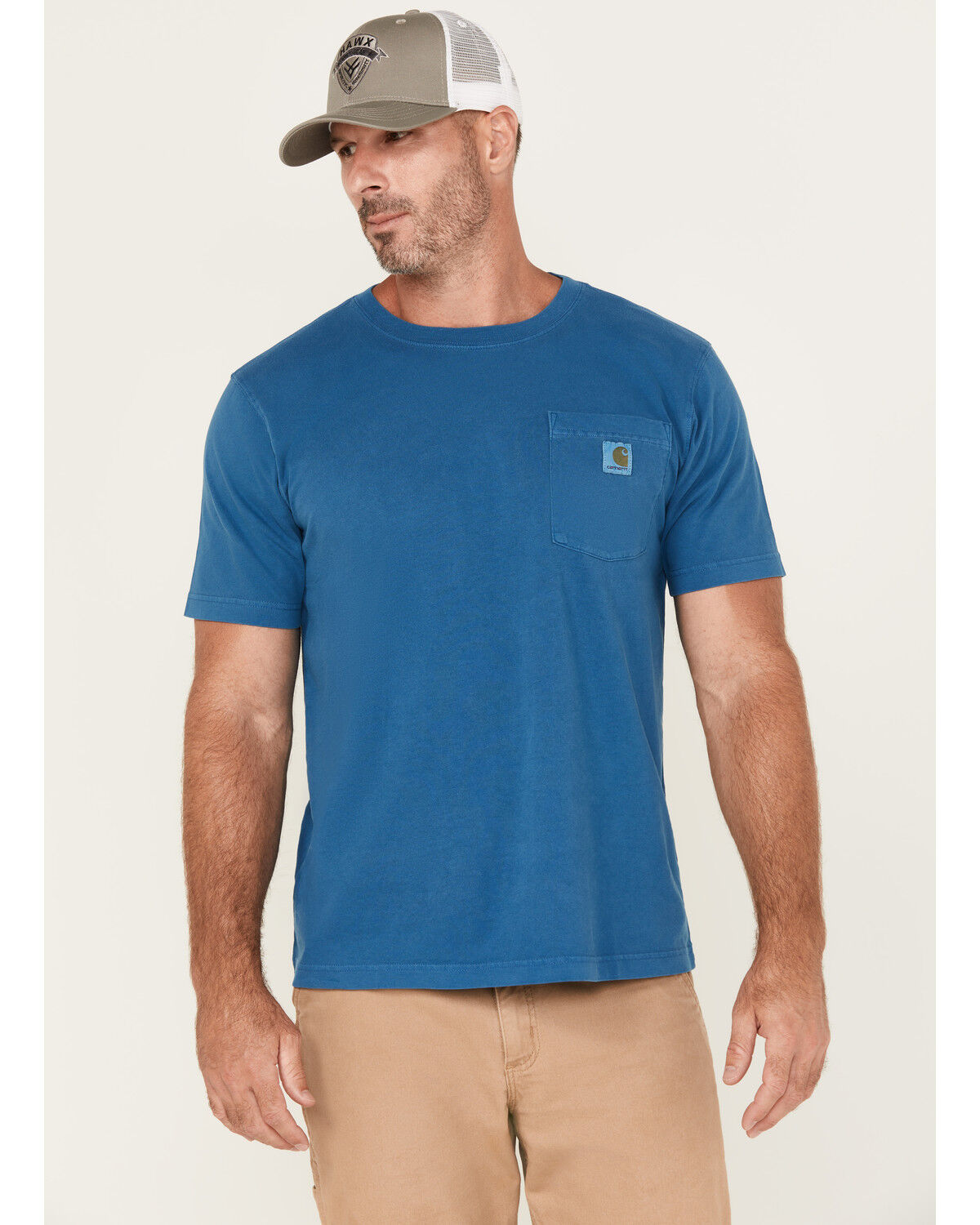 Carhartt Men's Re-Engineered Relaxed Fit Lightweight Short Sleeve Pocket T-Shirt