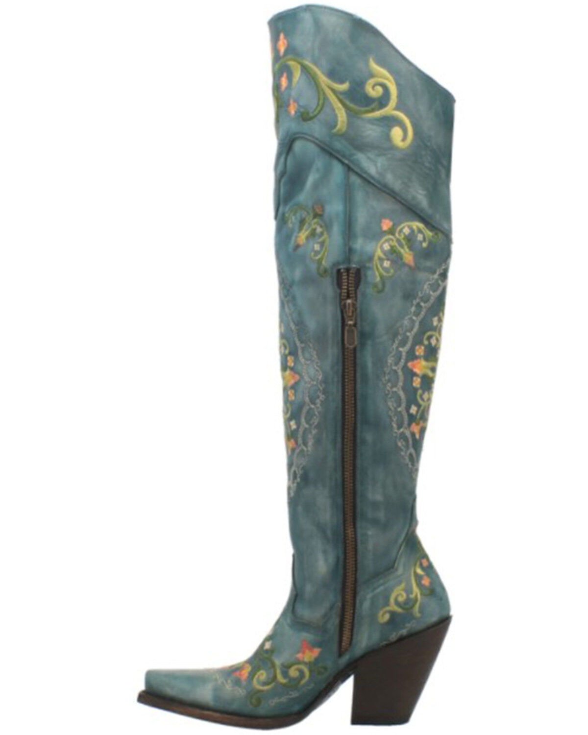 Dan Post Women's Flower Child Tall Boots - Snip Toe