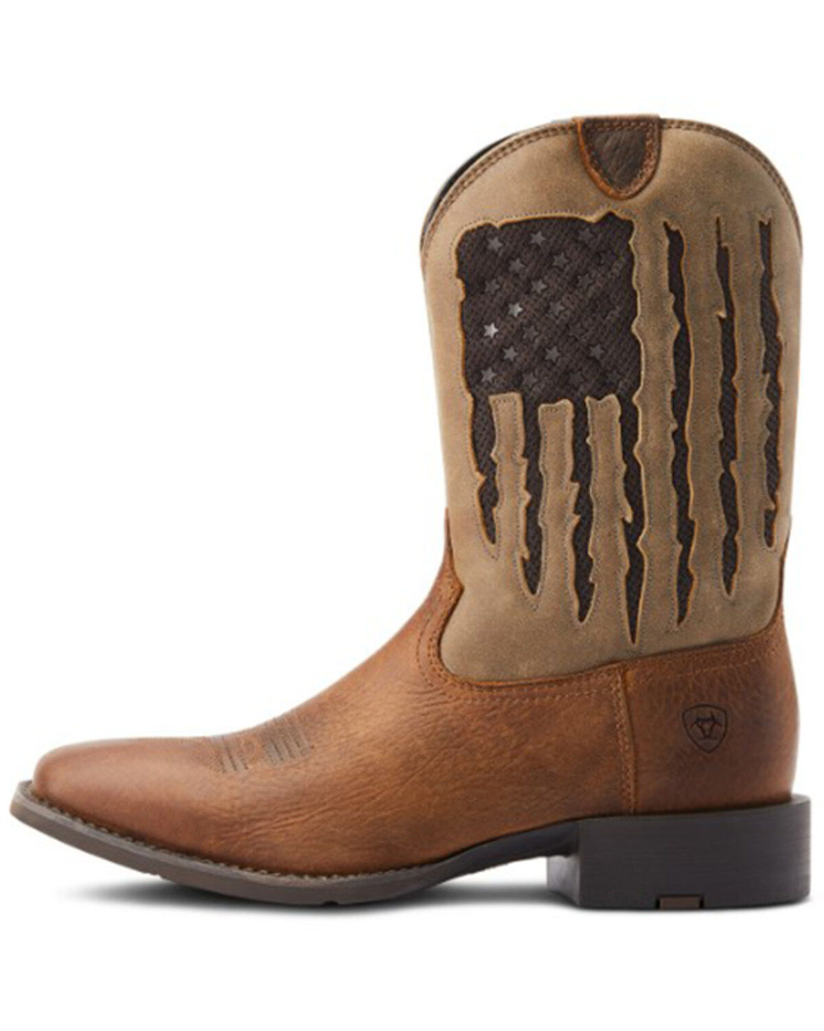 Ariat Men's Sport My Country VentTEK Western Performance Boots - Broad Square Toe