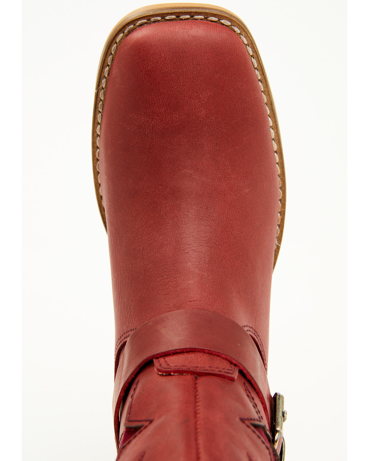 Dingo Girls' Blacklist Star Inlay Harness Boots - Square Toe