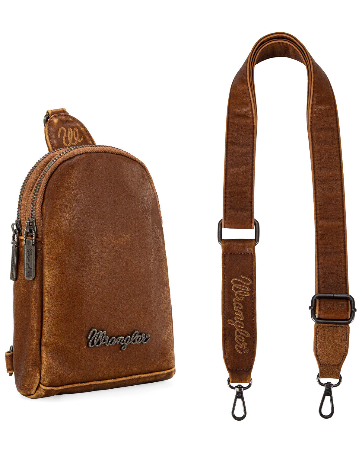 Wrangler Women's Metallic Sling Bag