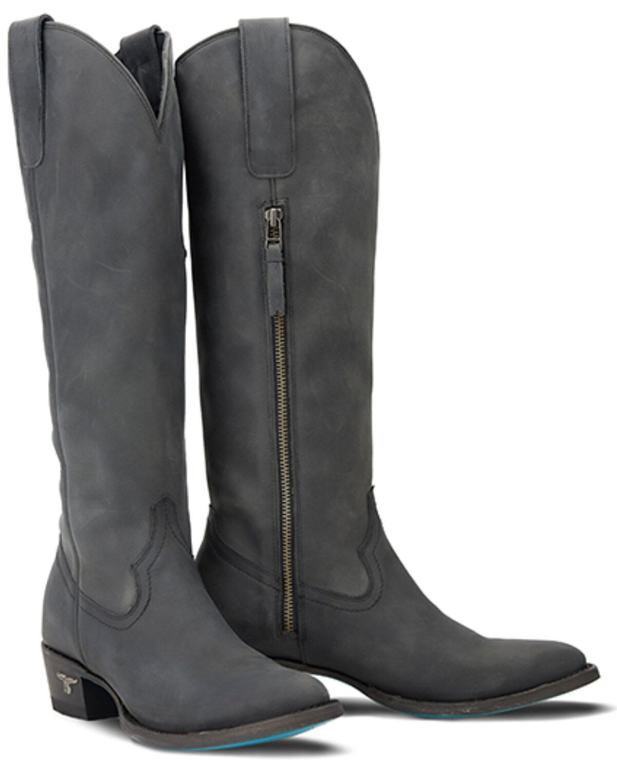 Lane Women's Plain Jane Tall Western Boots - Round Toe