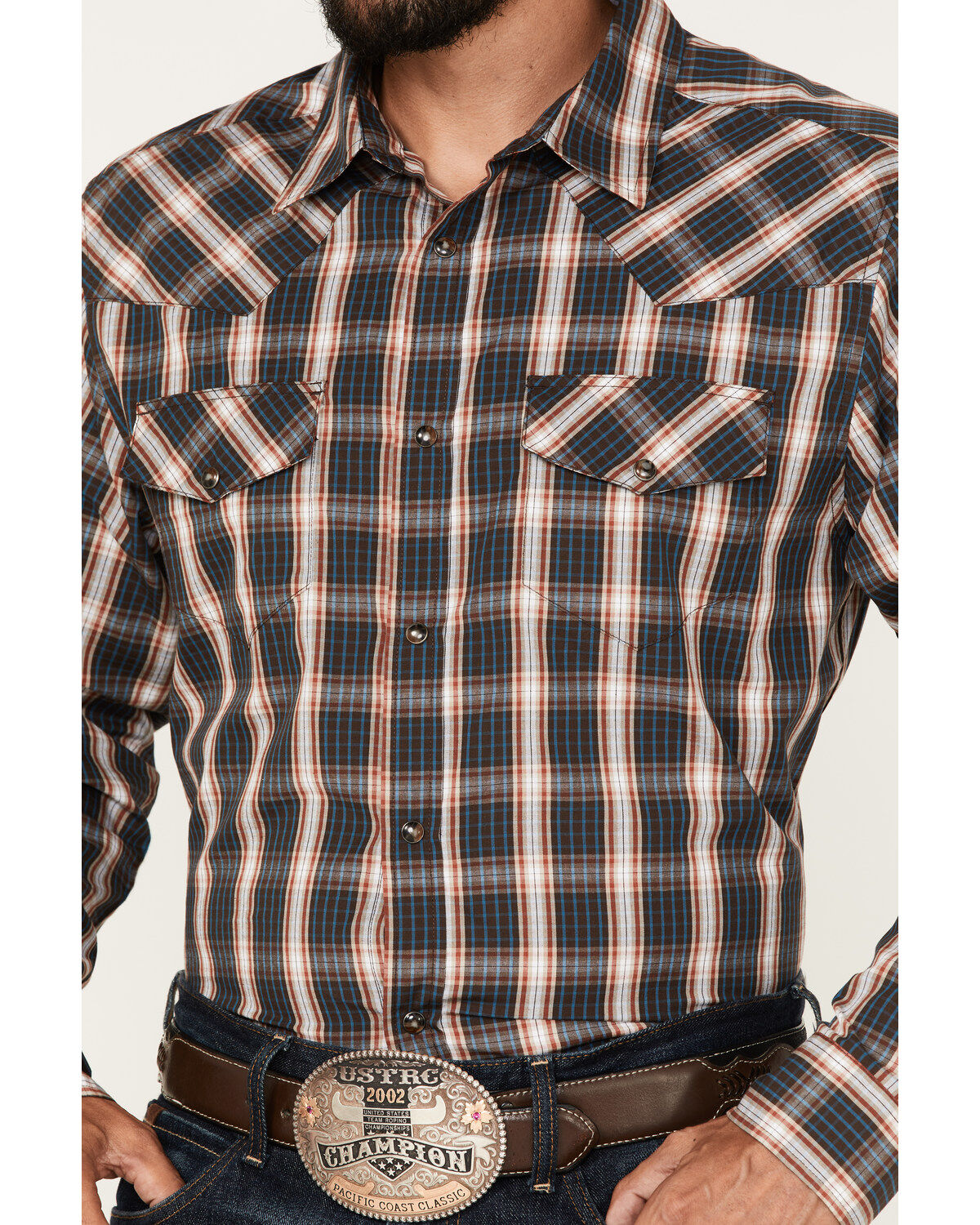 Gibson Men's Mineshaft Plaid Snap Western Shirt