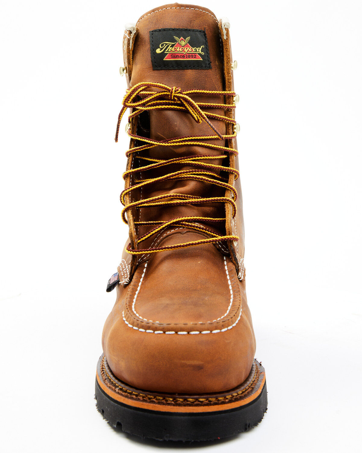 Thorogood Men's 8" Crazyhorse USA Waterproof Work Boots - Steel Toe