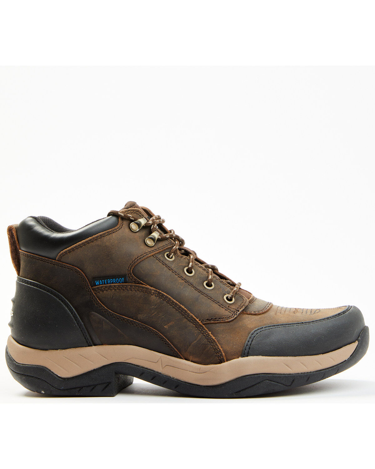 Cody James Men's Endurance Corral Lace-Up WP Soft Work Hiking Boots