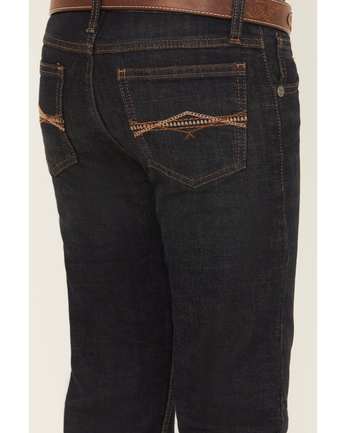 Wrangler Boys' Dark Wash Bootcut Denim Jeans
