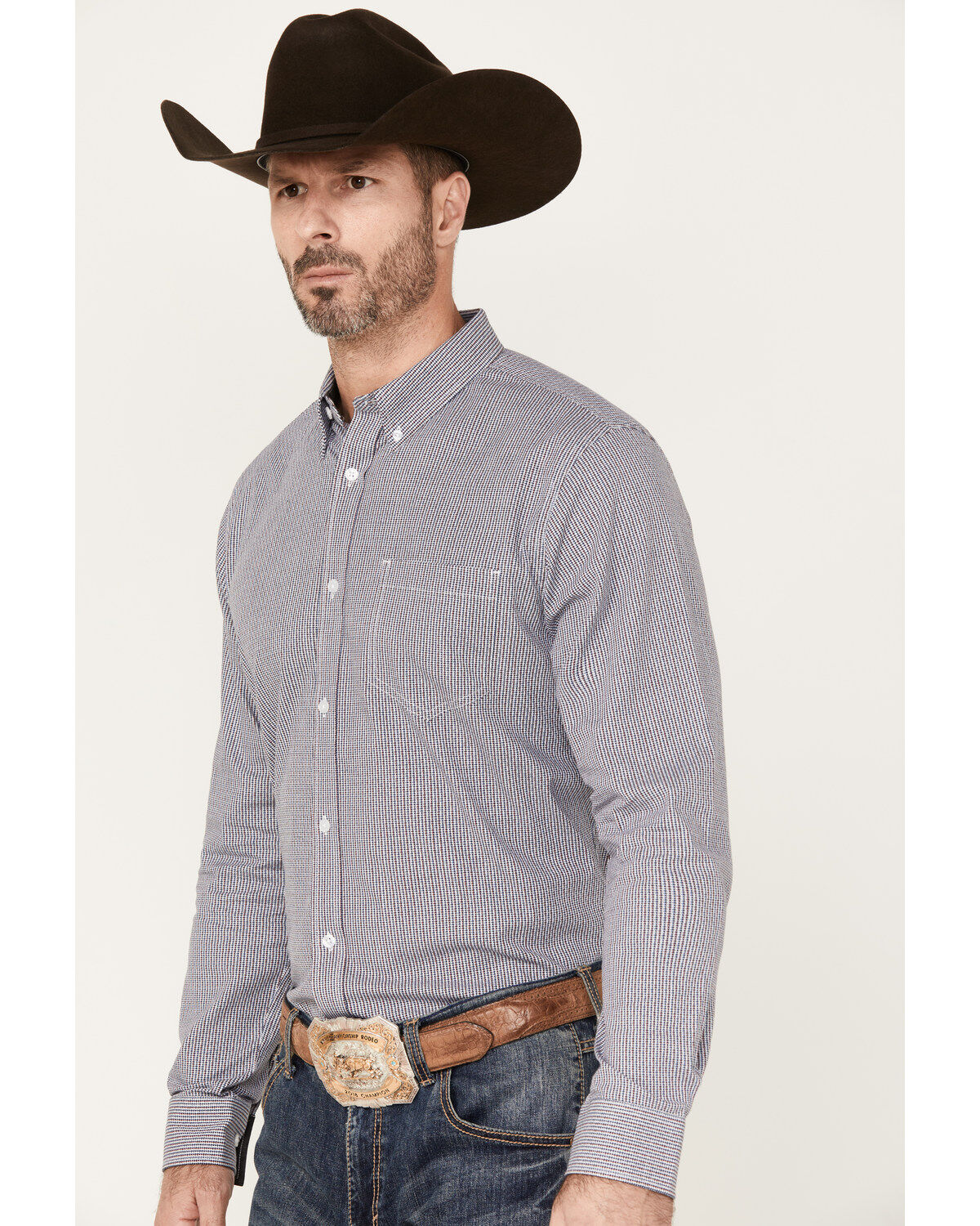 Cody James Men's Toby Long Sleeve Button-Down Stretch Western Shirt