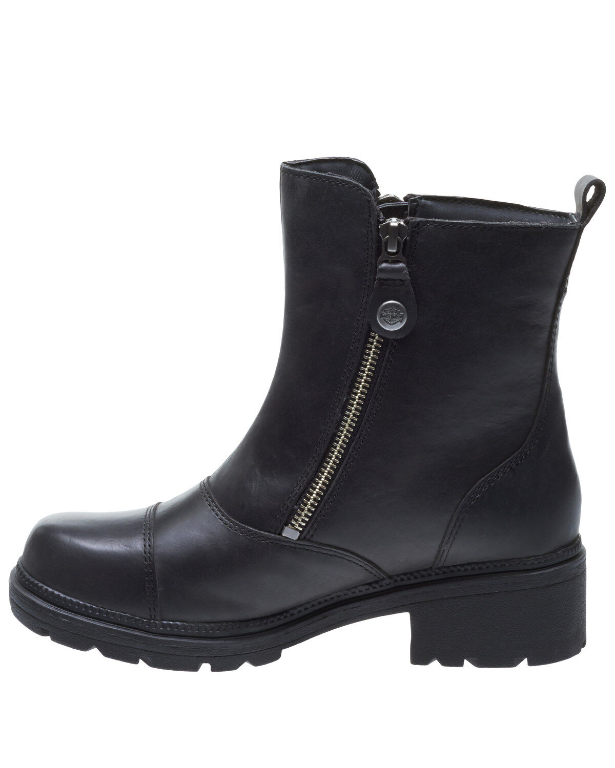 Harley Davidson Women's Amherst Moto Boots - Round Toe