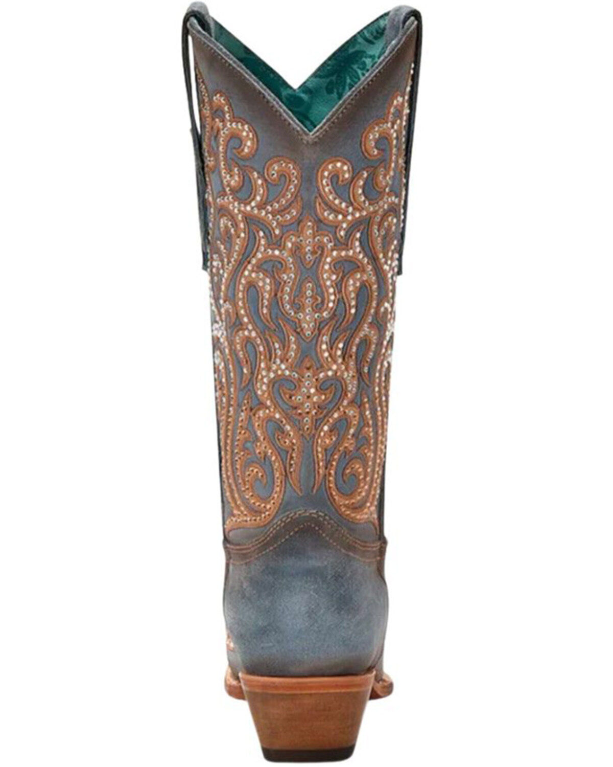 Corral Women's Embroidered Overlay Western Boots - Snip Toe