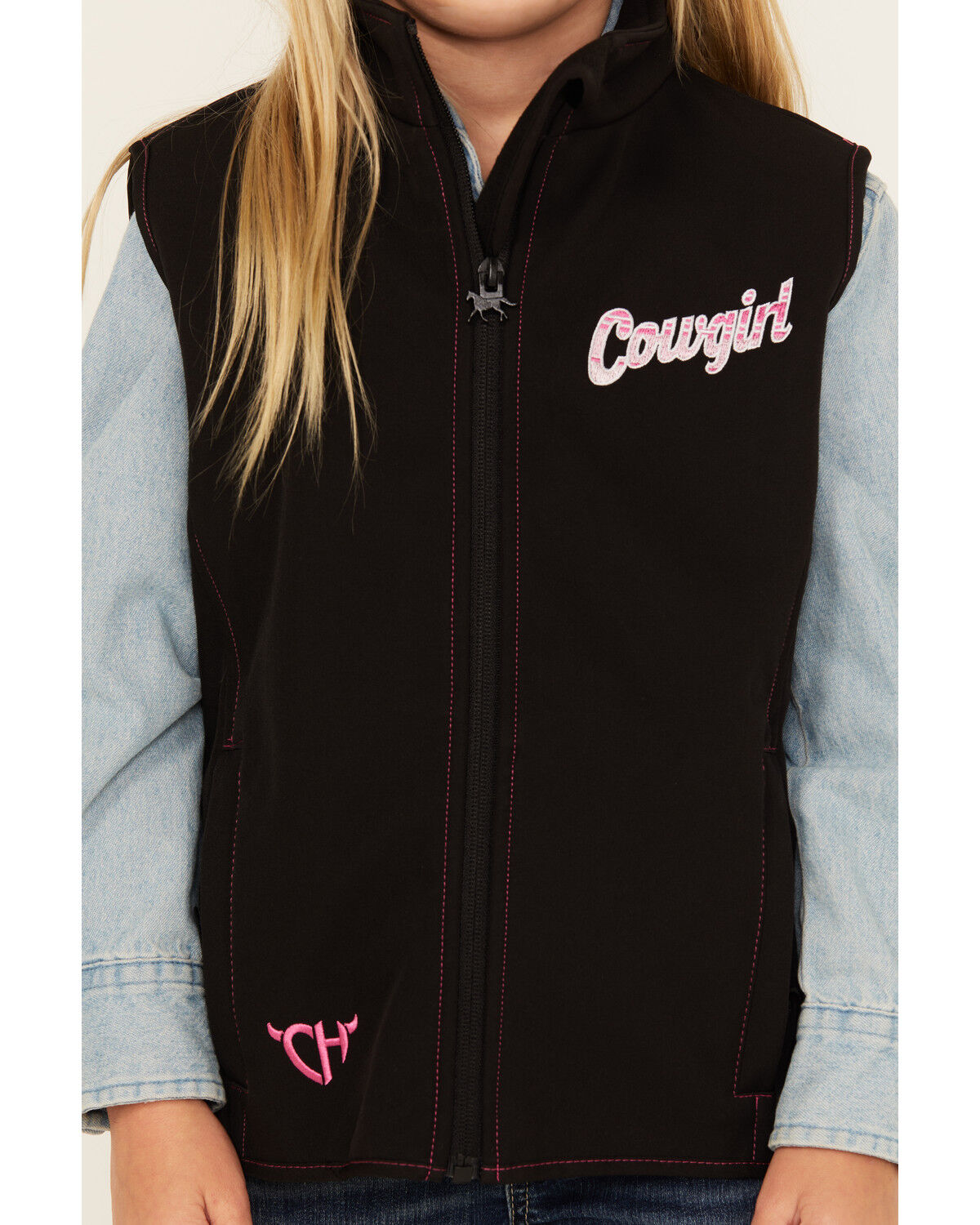 Cowgirl Hardware Girls' Sassy Cowgirls Vest