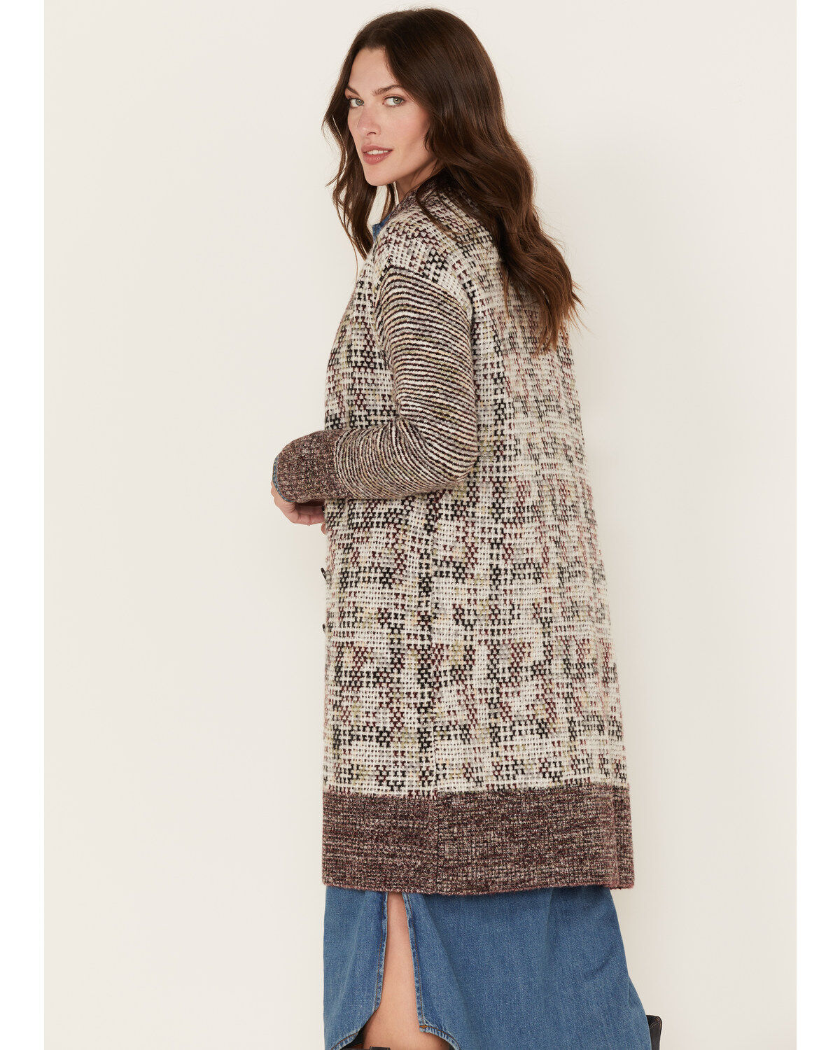 Cleo + Wolf Women's Knit Midi Cardigan