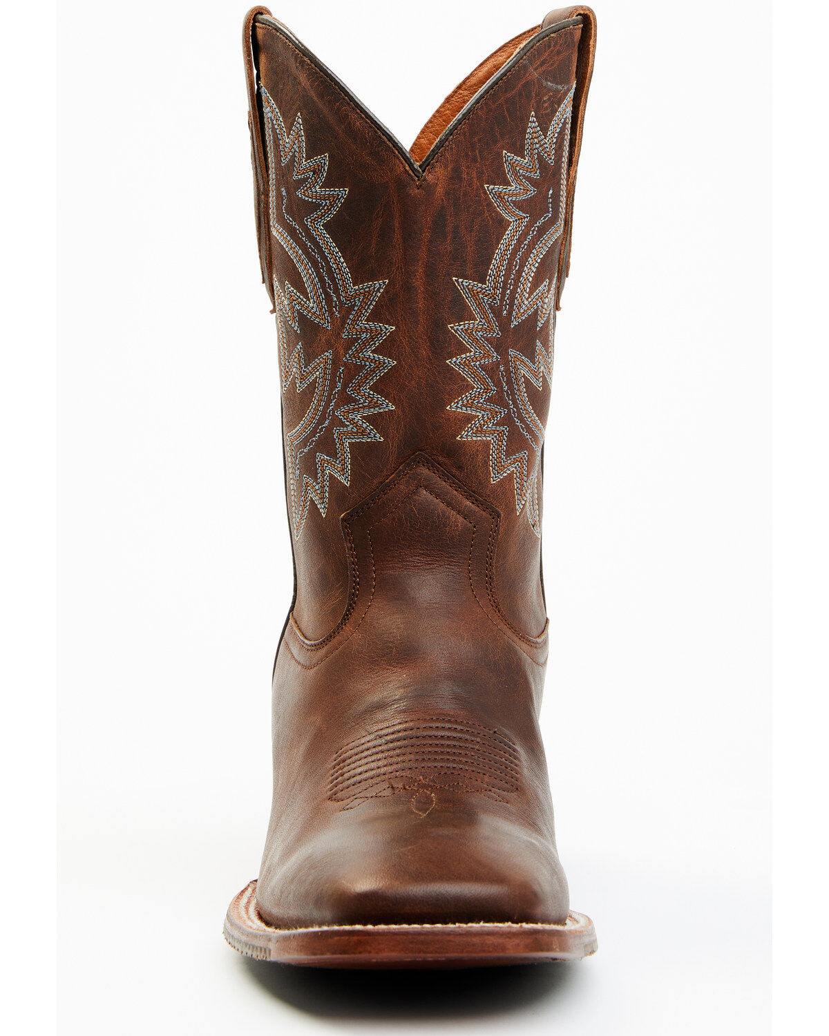 Cody James Men's Walnut Western Boots - Broad Square Toe