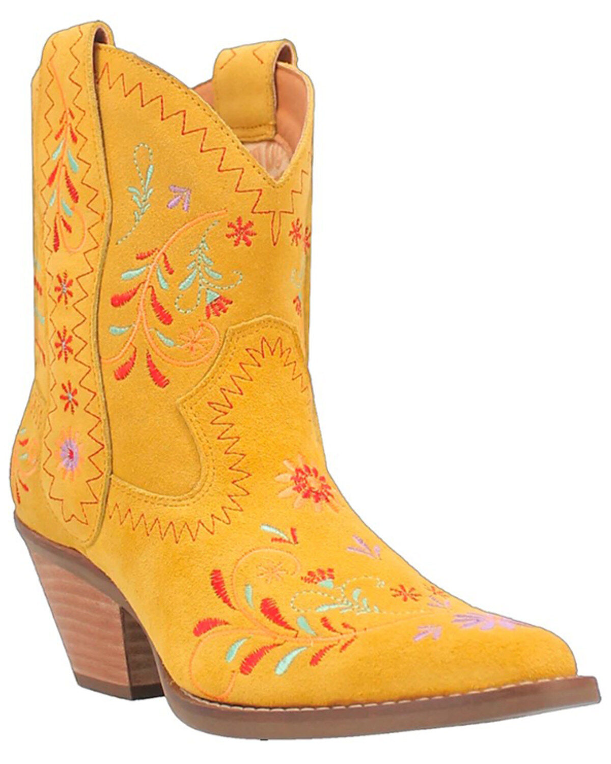 Dingo Women's Sugar Bug Suede Fashion Booties - Round Toe