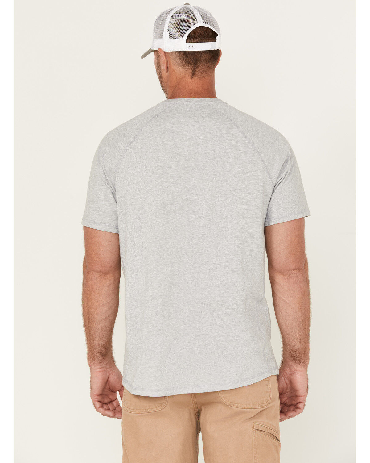 Carhartt Men's Force Relaxed Midweight Logo Pocket Work T-Shirt